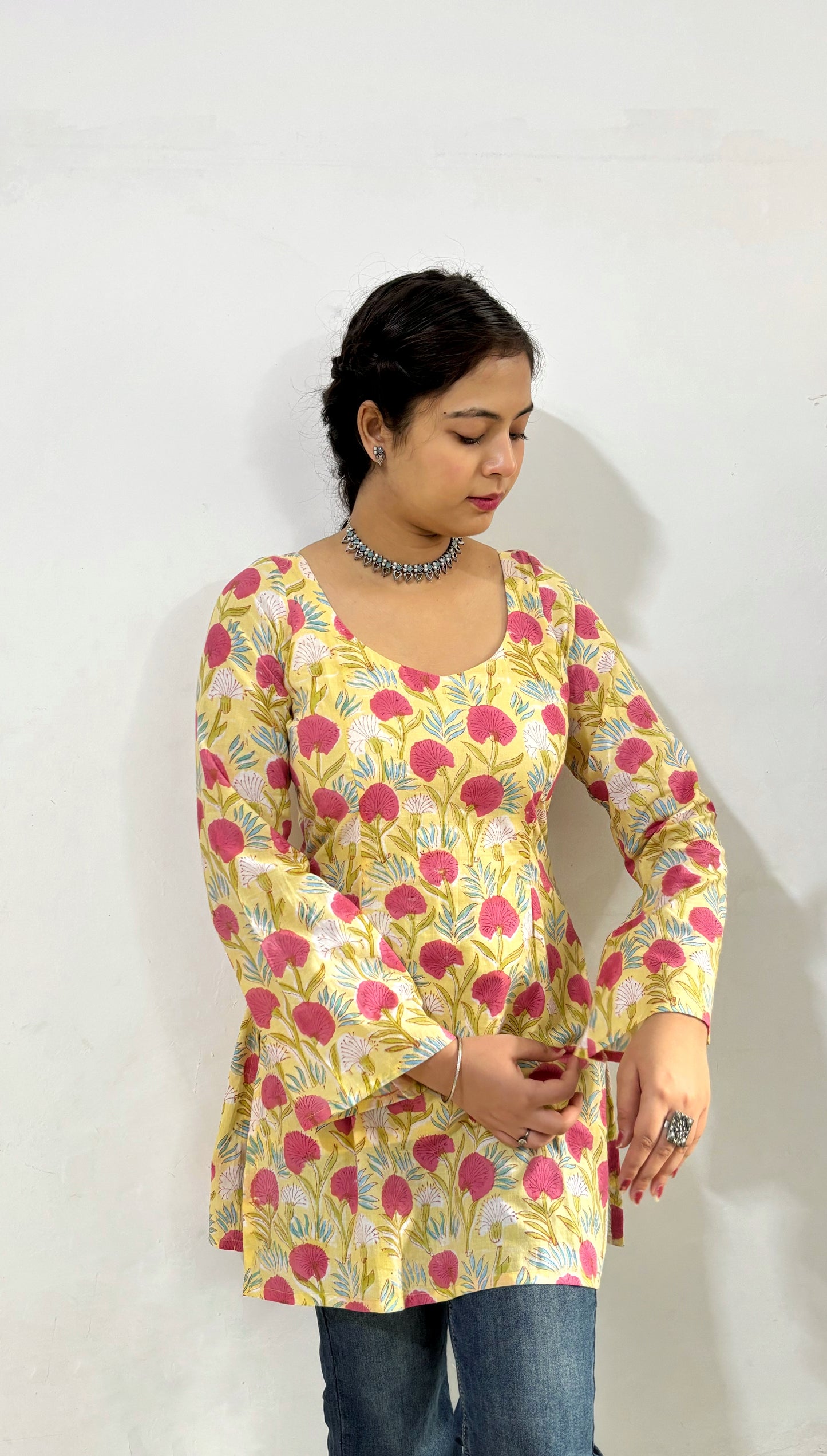Phoolwari Kurti