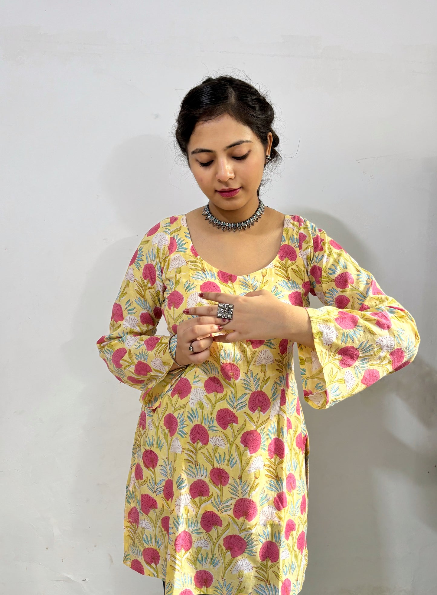Phoolwari Kurti