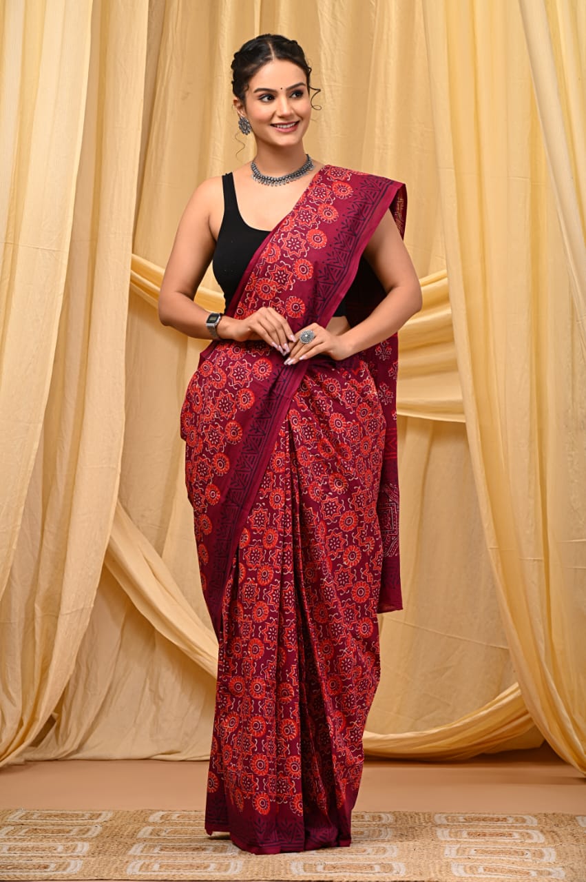 Cotton Mul Saree