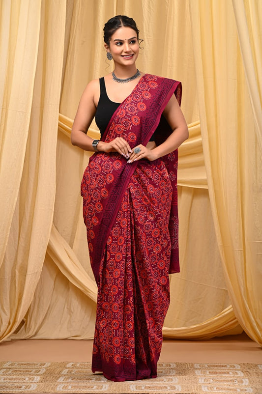 Cotton Mul Saree