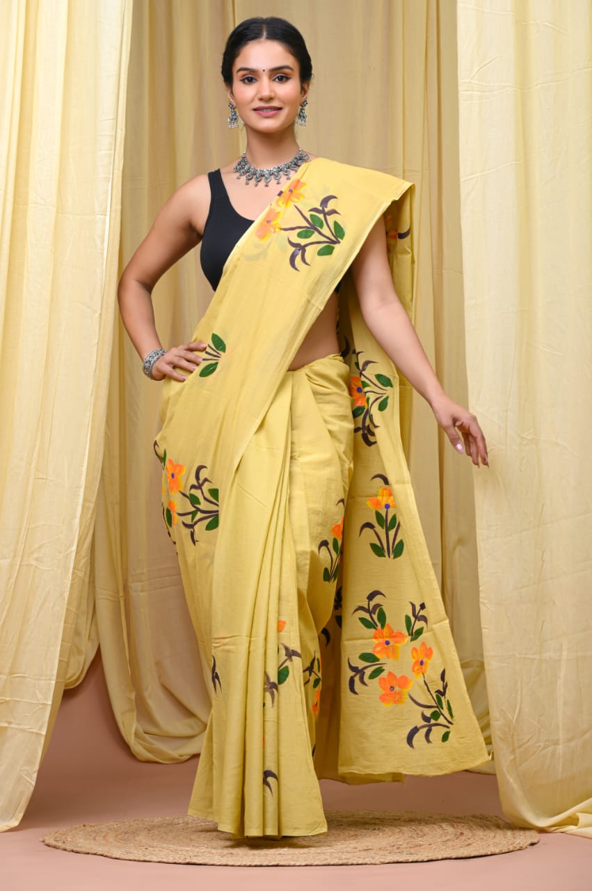 Cotton Mul Saree