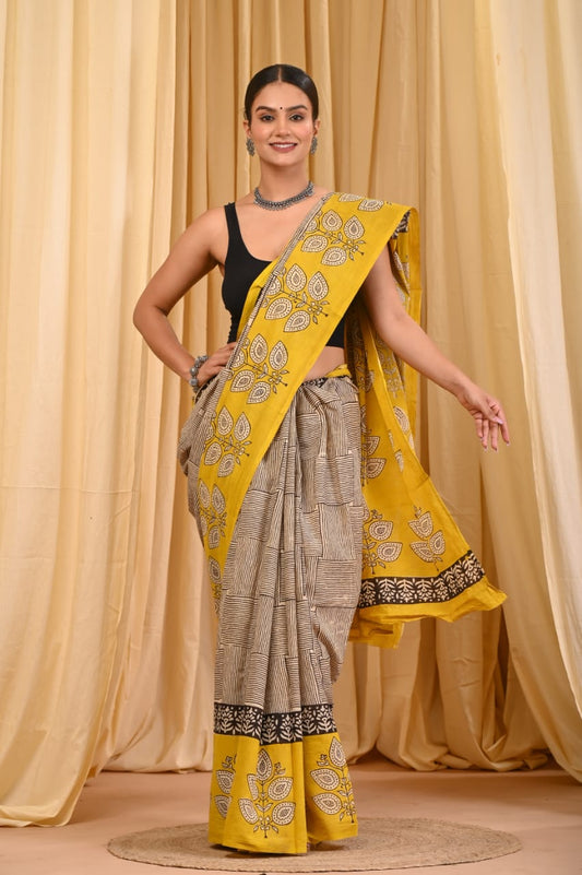 Cotton Mul Saree