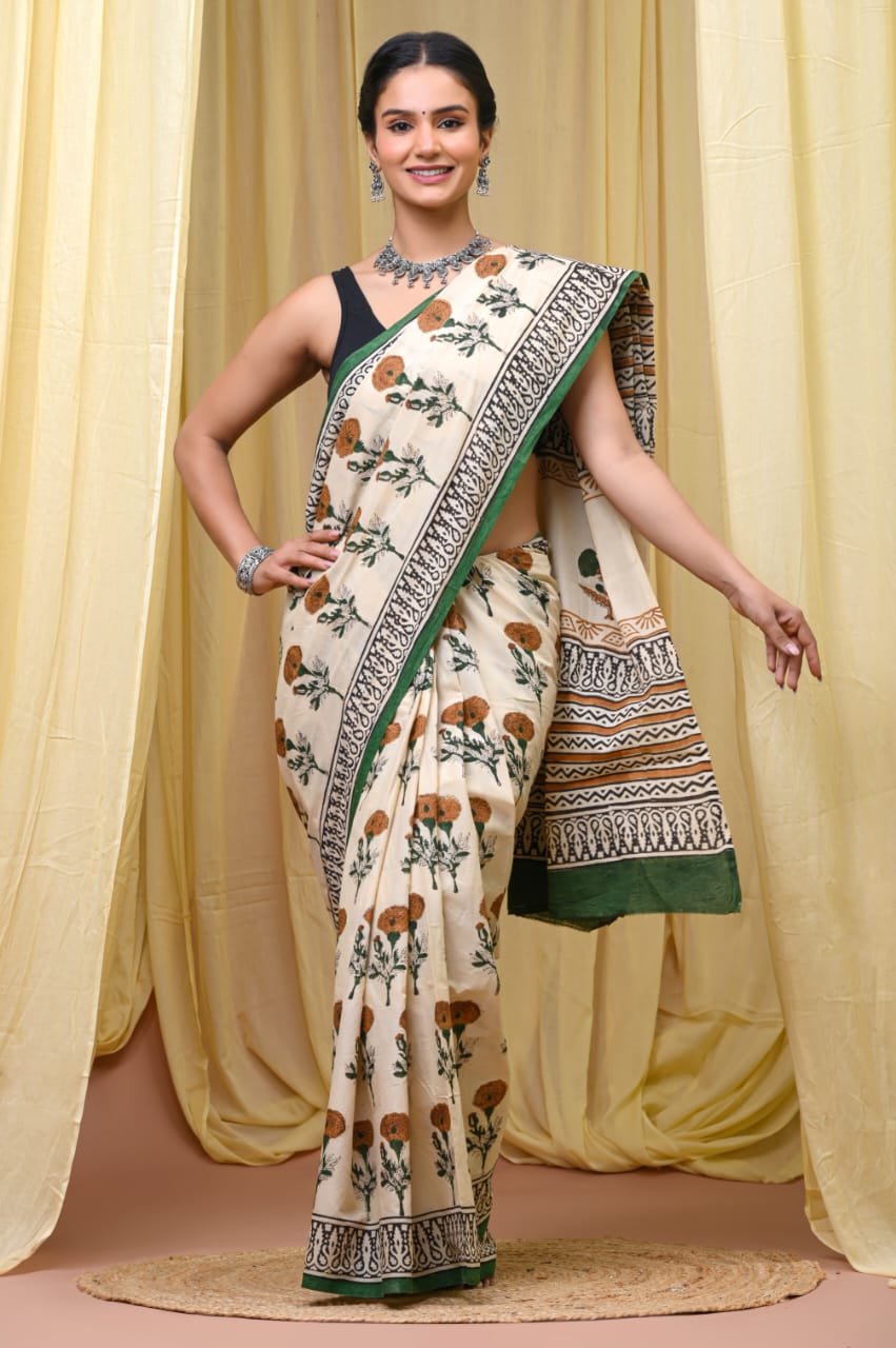 Cotton Mul Saree