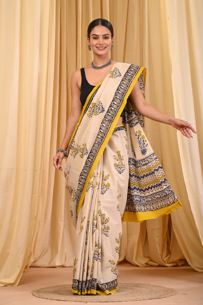 Cotton Mul Saree
