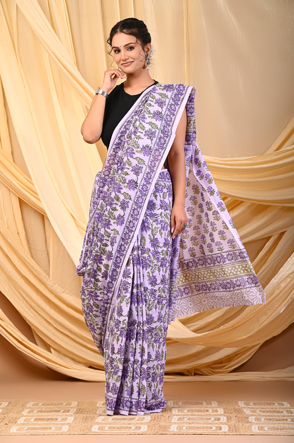 Cotton Mul Saree