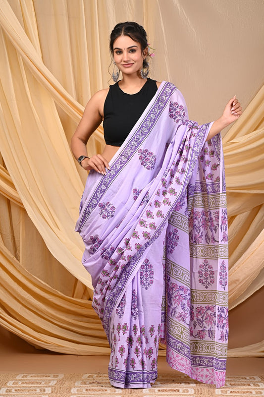 Cotton Mul Saree