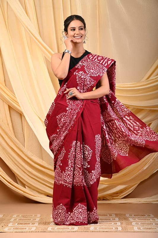 Cotton Mul Saree