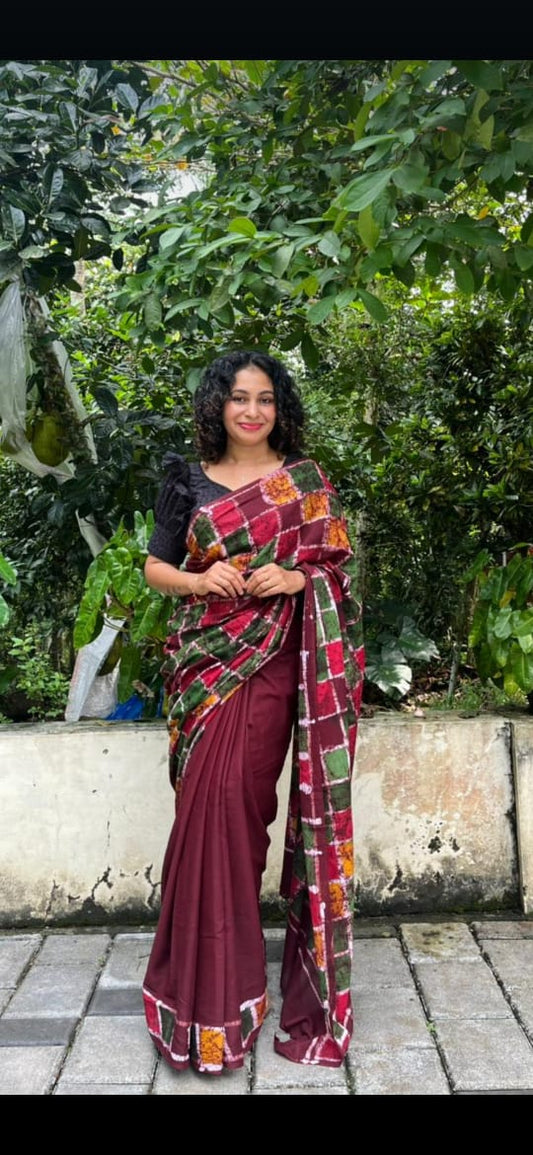 Cotton Mul Saree