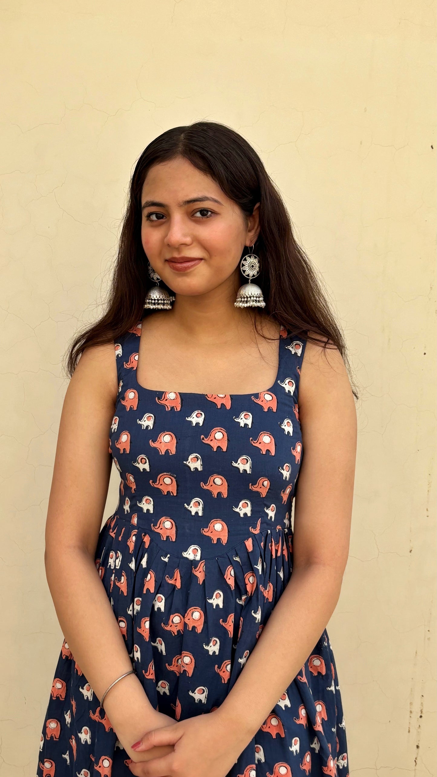 Haathi Indigo Corset Dress