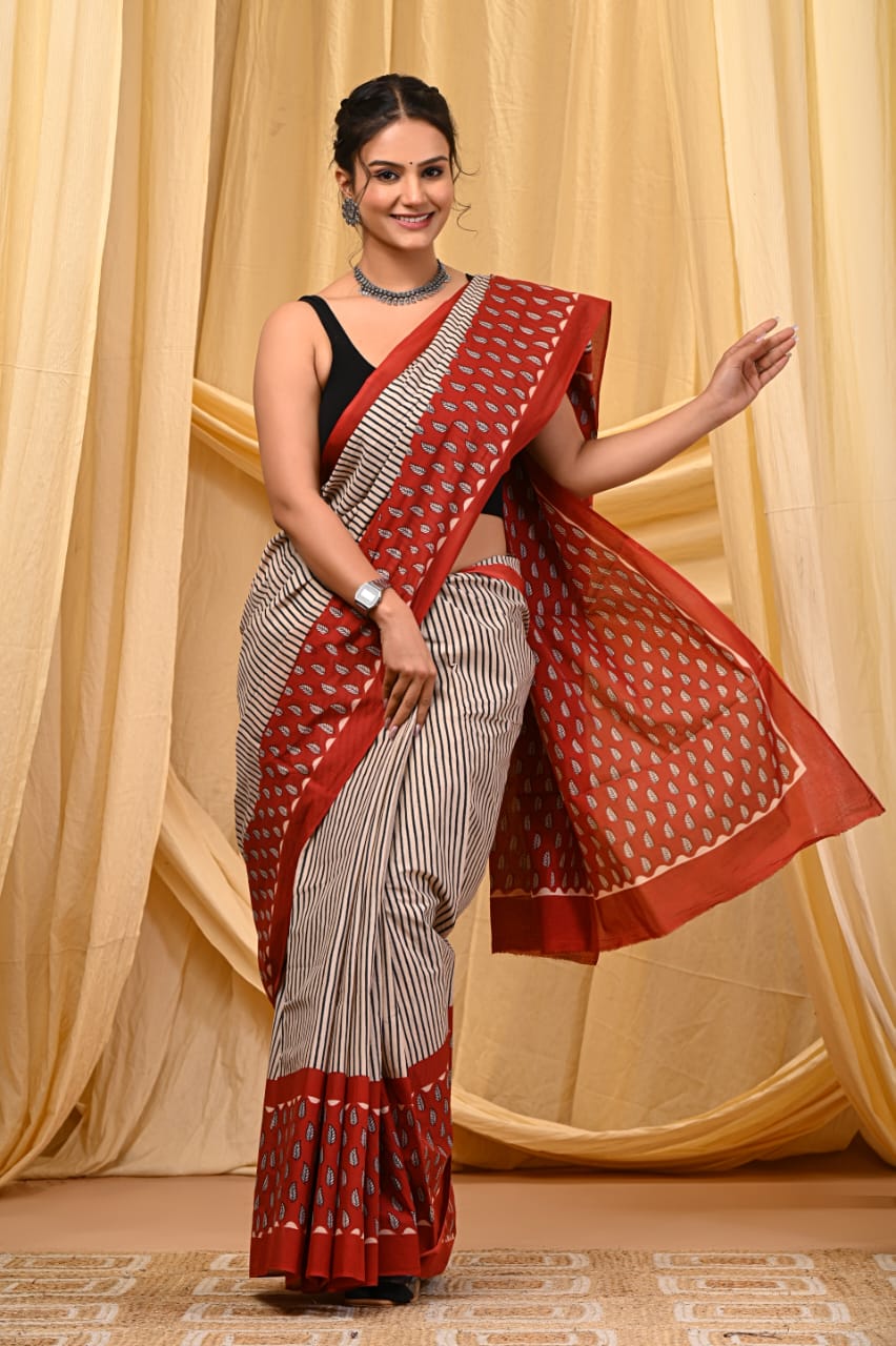 Cotton Mul Saree