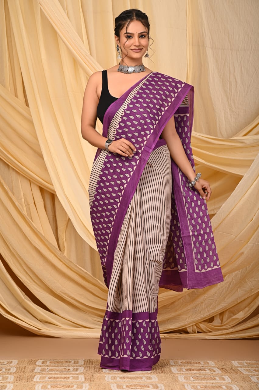 Cotton Mul Saree